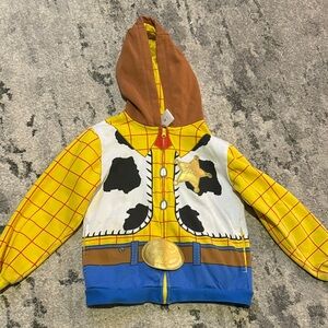 Kids Disney Woody Cowboy Costume Hoodie
